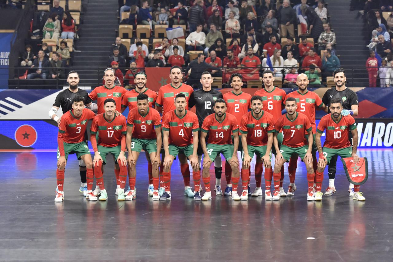 المنتخب الوطني لكرة القدم داخل القاعة ينهزم أمام نظيره الفرنسي وديا